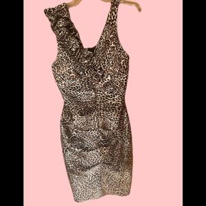 Leopard print dress